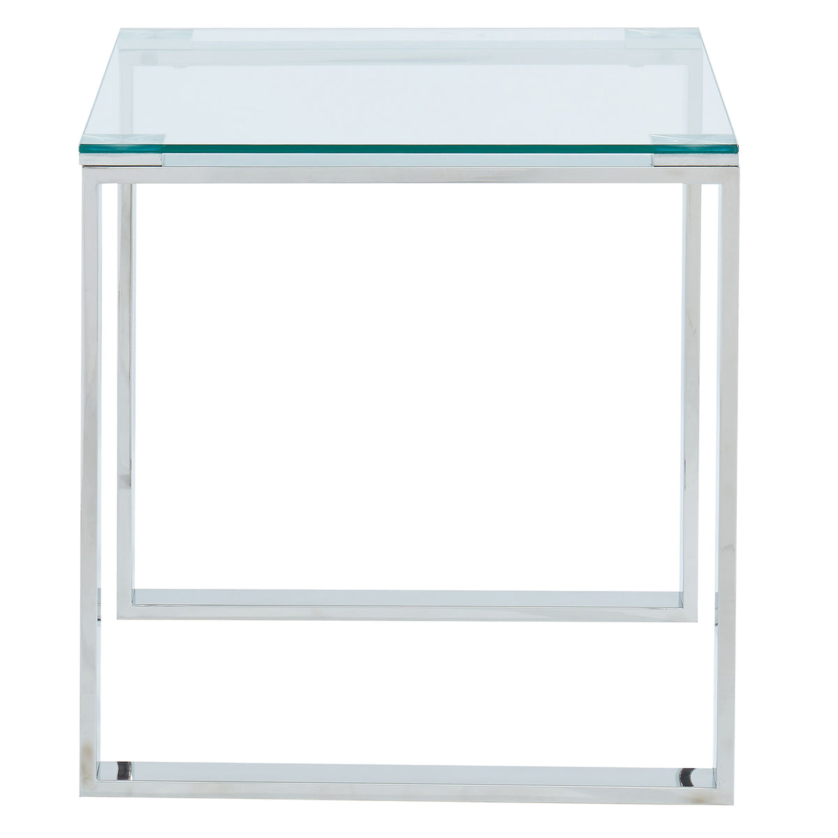 Zevon Accent Table (Silver)