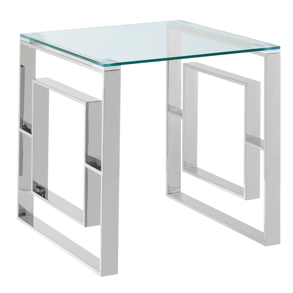 Eros Accent Table (Silver)