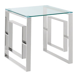 Eros Accent Table (Silver)