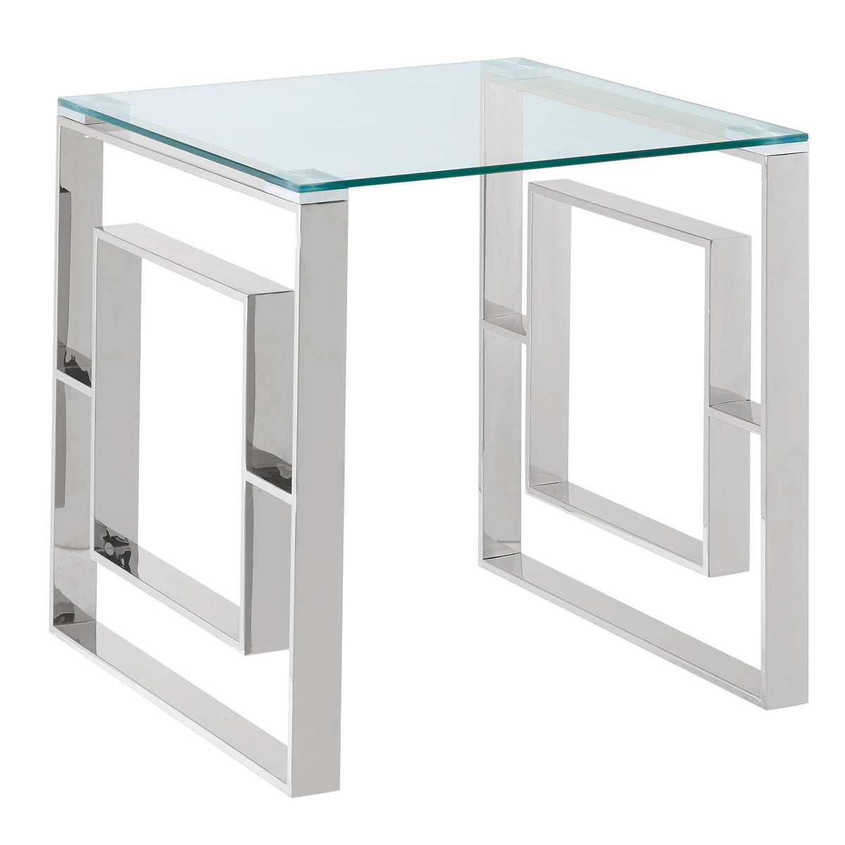 Eros Accent Table (Silver)