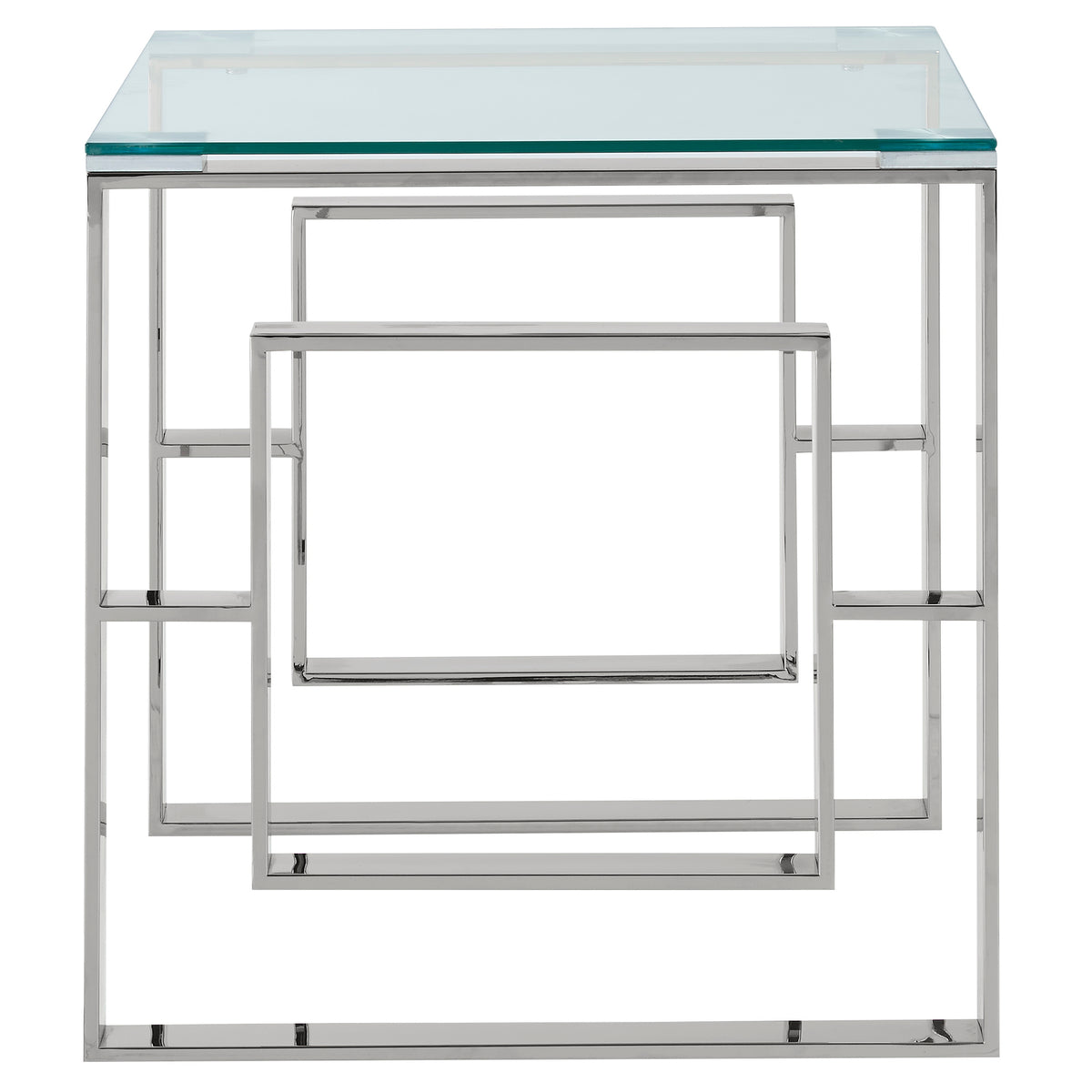 Eros Accent Table (Silver)