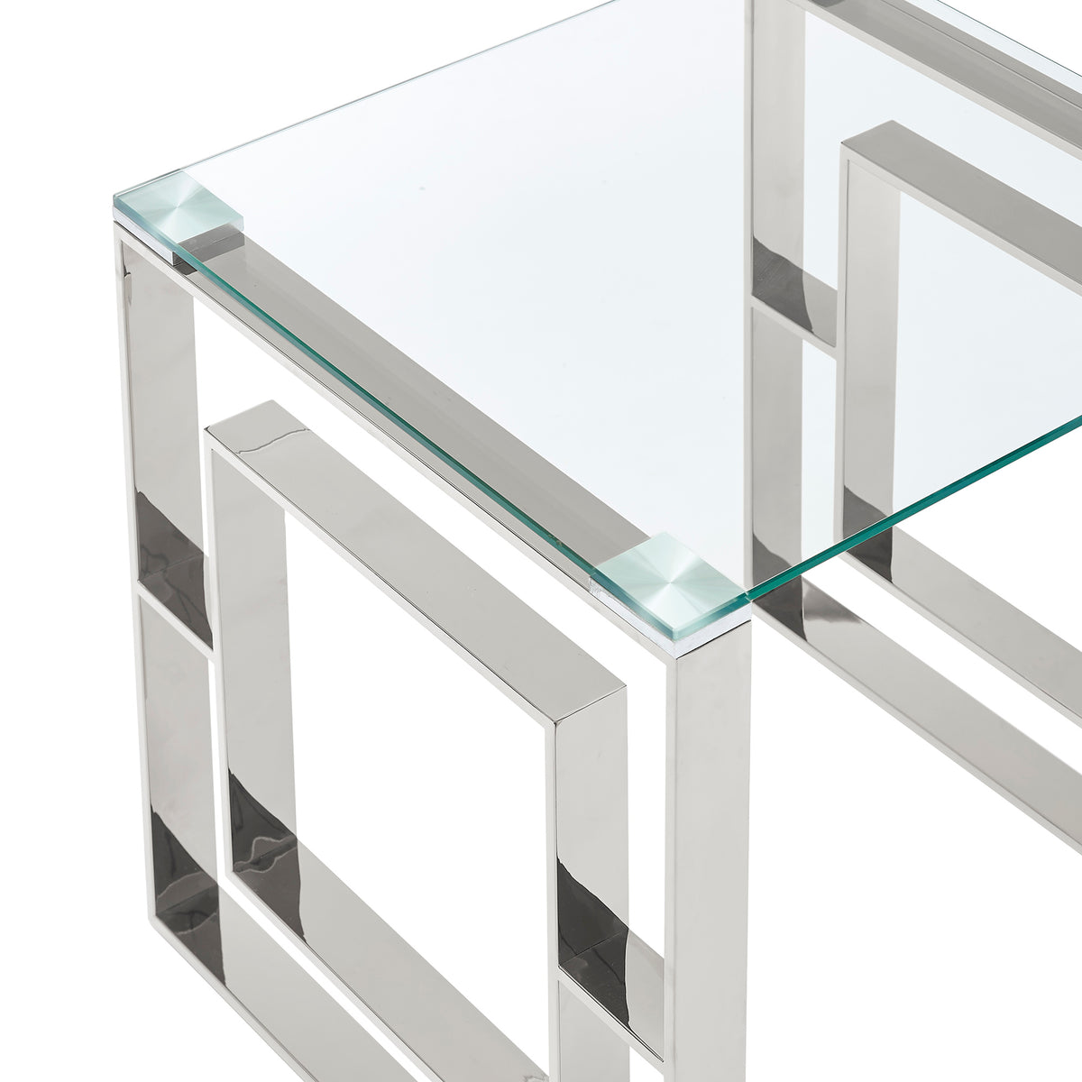 Eros Accent Table (Silver)