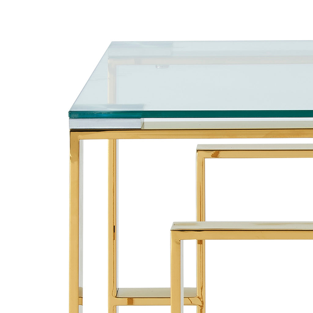 Eros Accent Table (Gold)