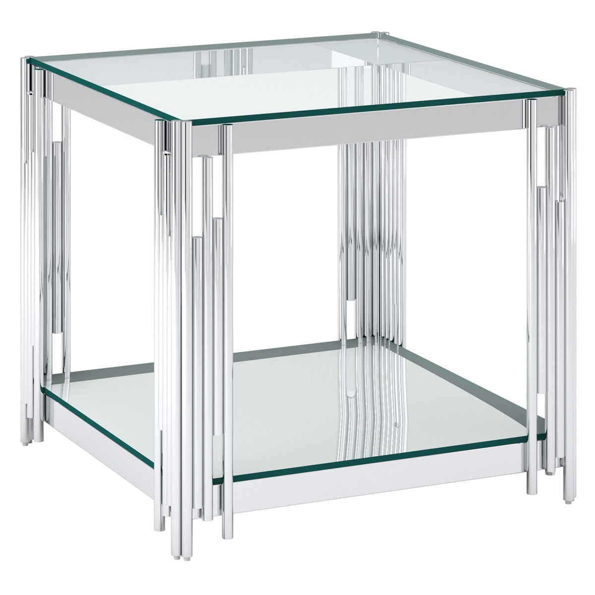 Estrel Large Accent Table (Silver)
