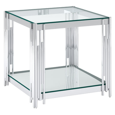 Estrel Large Accent Table (Silver)
