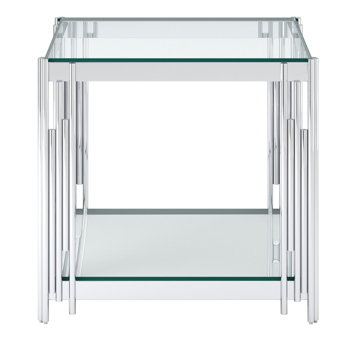 Estrel Large Accent Table (Silver)