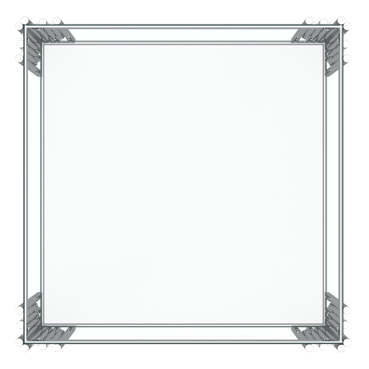 Estrel Large Accent Table (Silver)