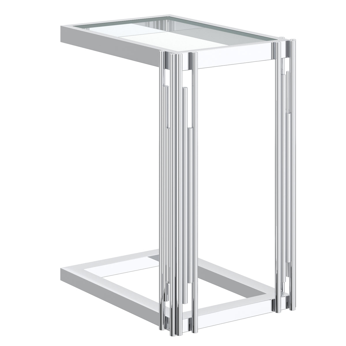 Estrel Small Accent Table (Silver)