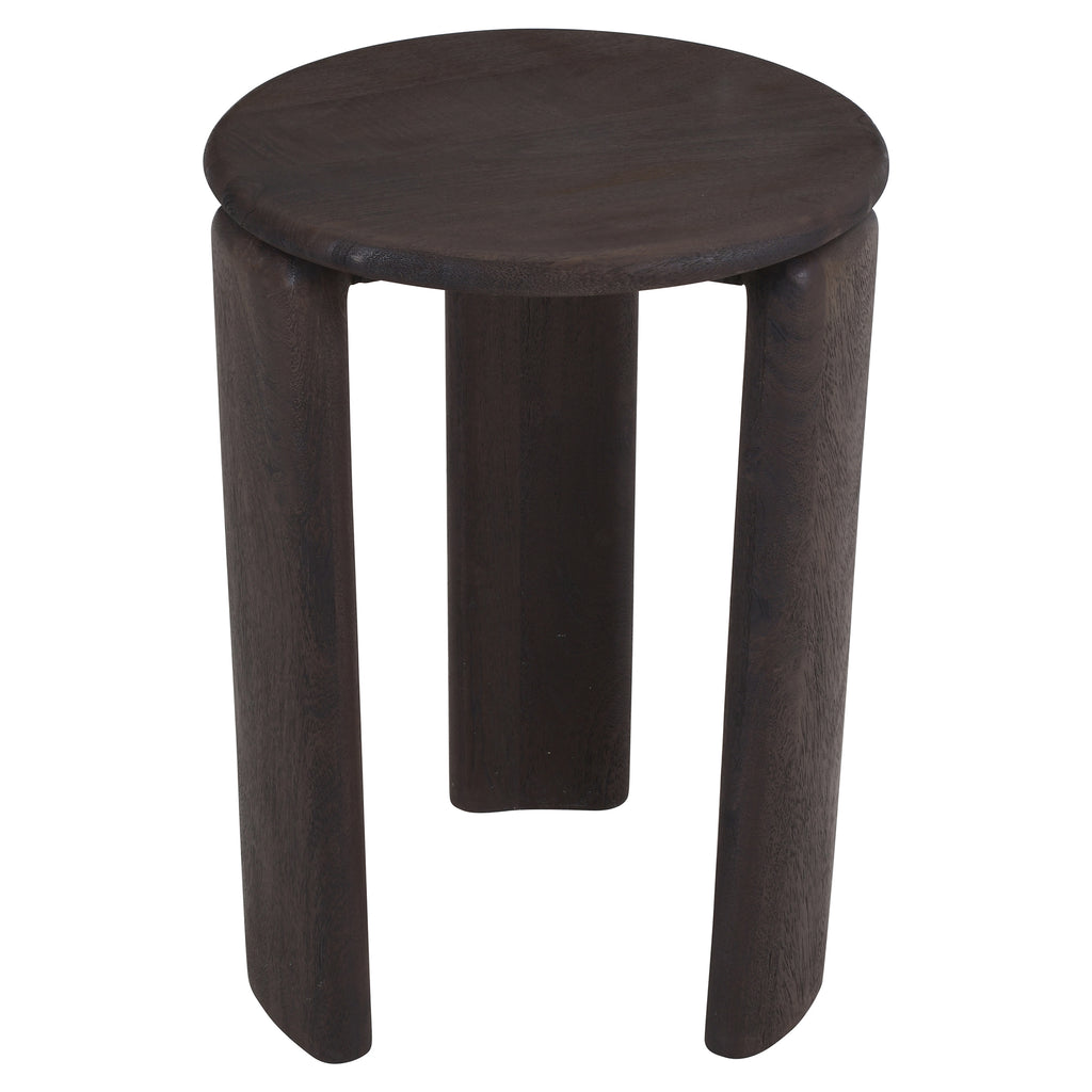 Cabot Round Accent Table (Mocha)