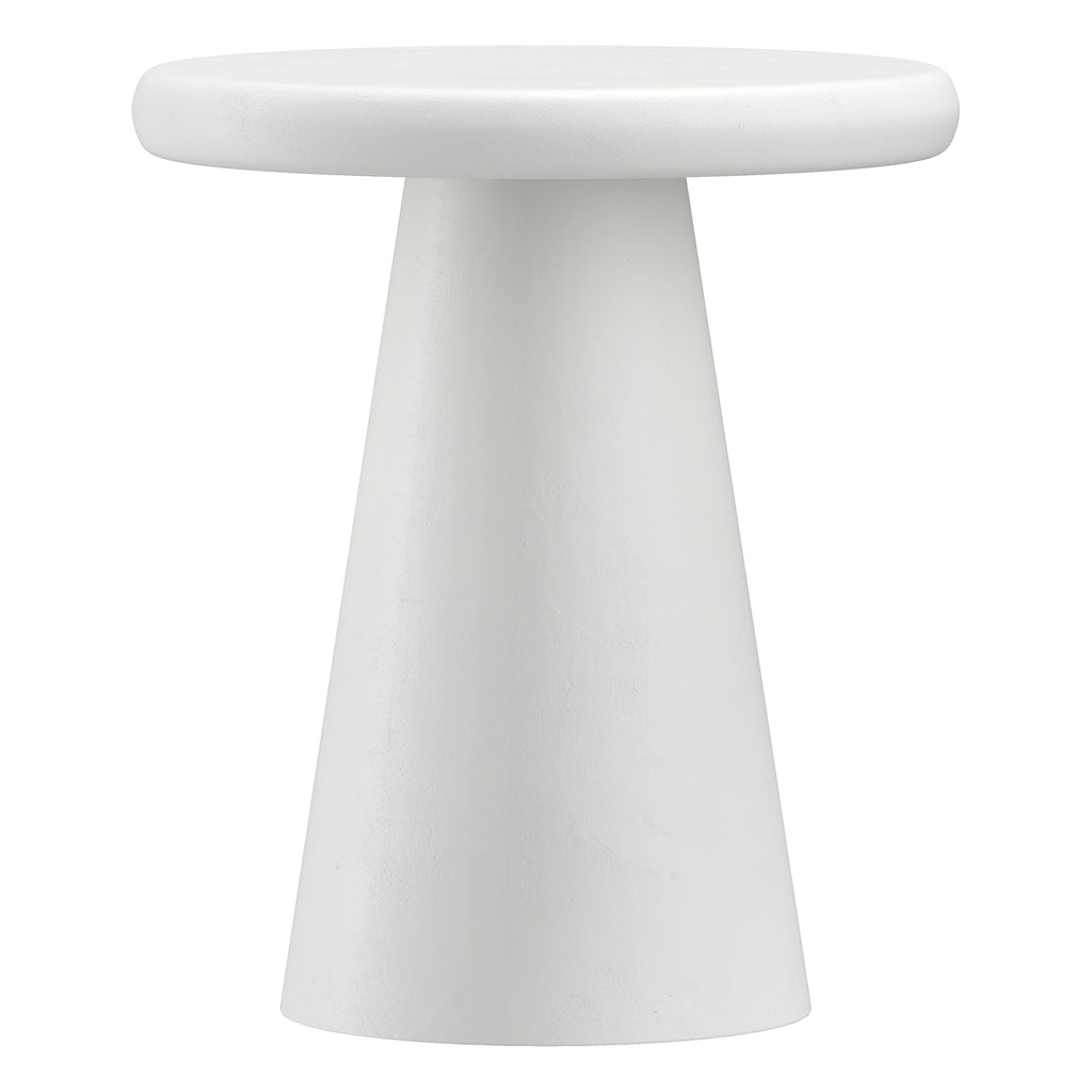 Galio Round Accent Table (White)