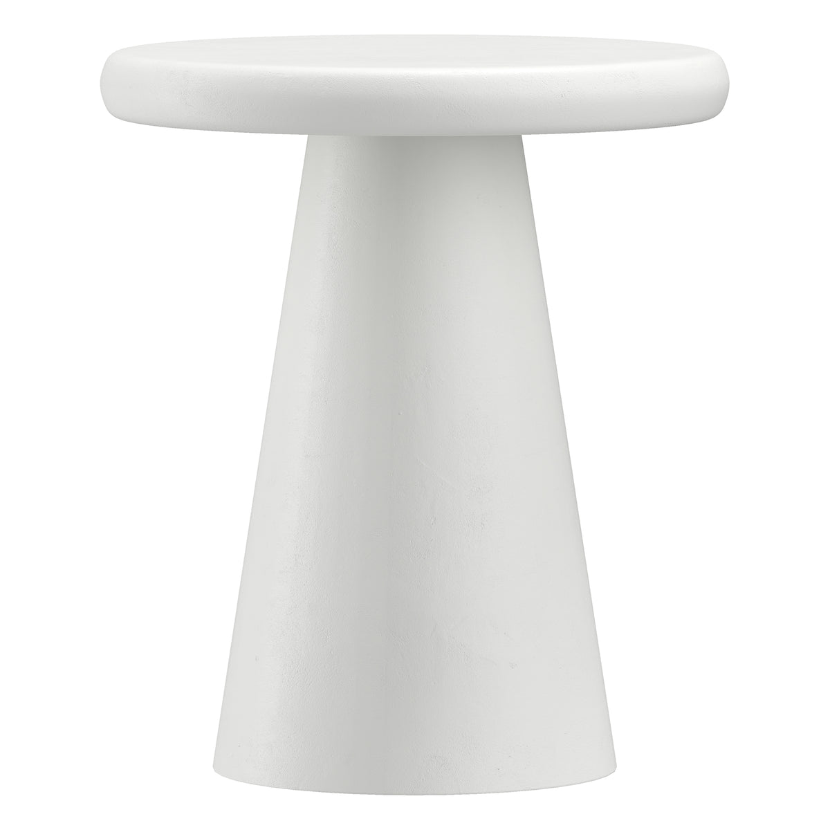 Galio Round Accent Table (White)