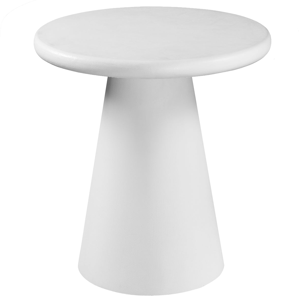 Galio Round Accent Table (White)