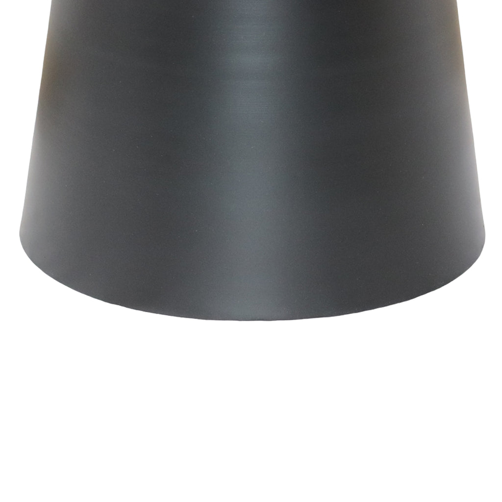 Alora Accent Table (Black and White and Brushed Gold)