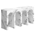 Atticus Console Table, 59″ (Bulgari White)
