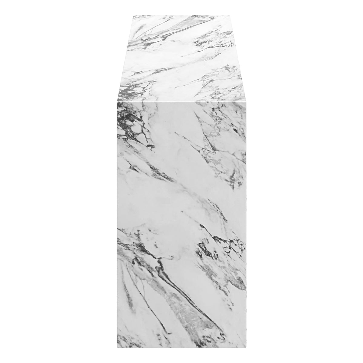 Atticus Console Table, 59″ (Bulgari White)
