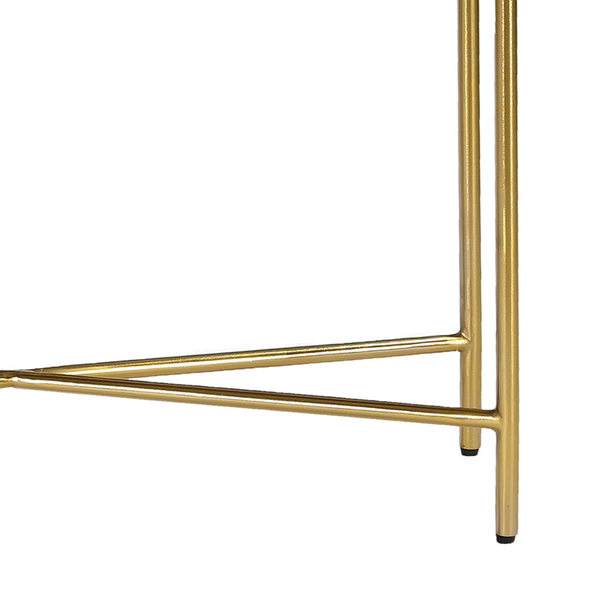 Reyna Console Table, 39″ with Drawers (Walnut and White)