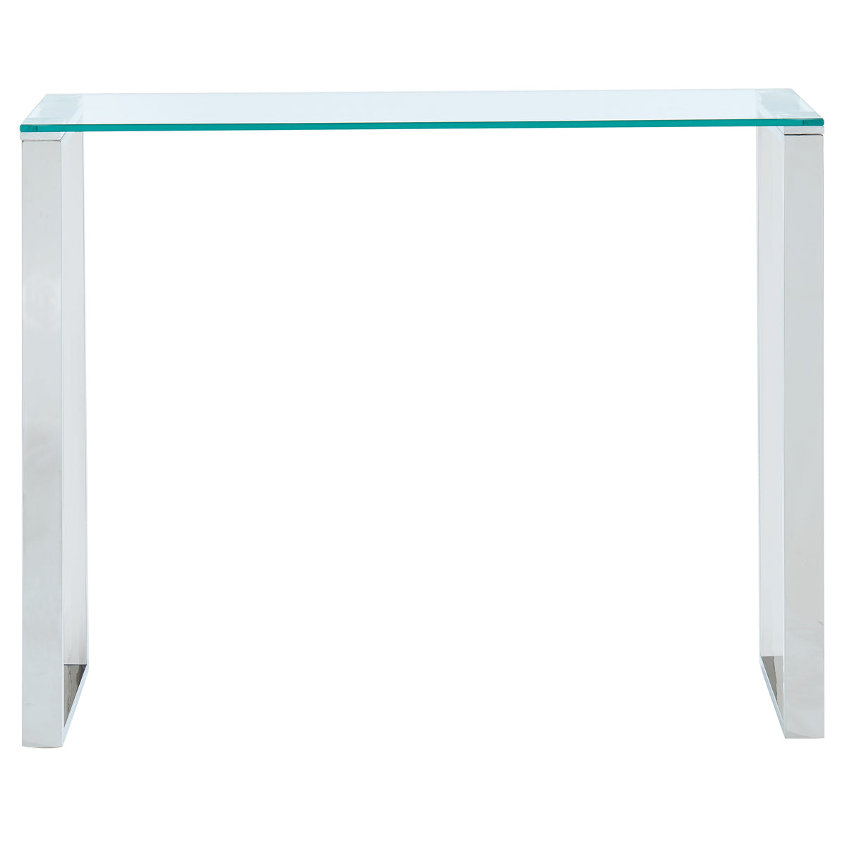 Zevon Console and Desk, 39.5″ (Silver)