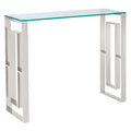 Eros Console and Desk, 39.5″ (Silver)