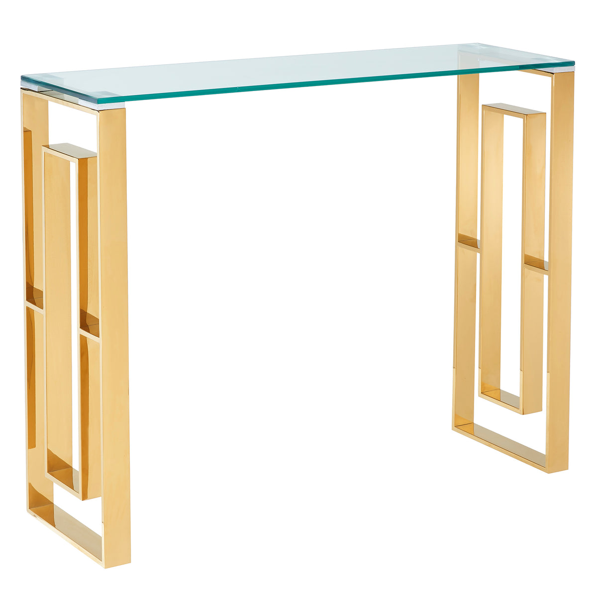 Eros Console and Desk, 39.5″ (Gold)