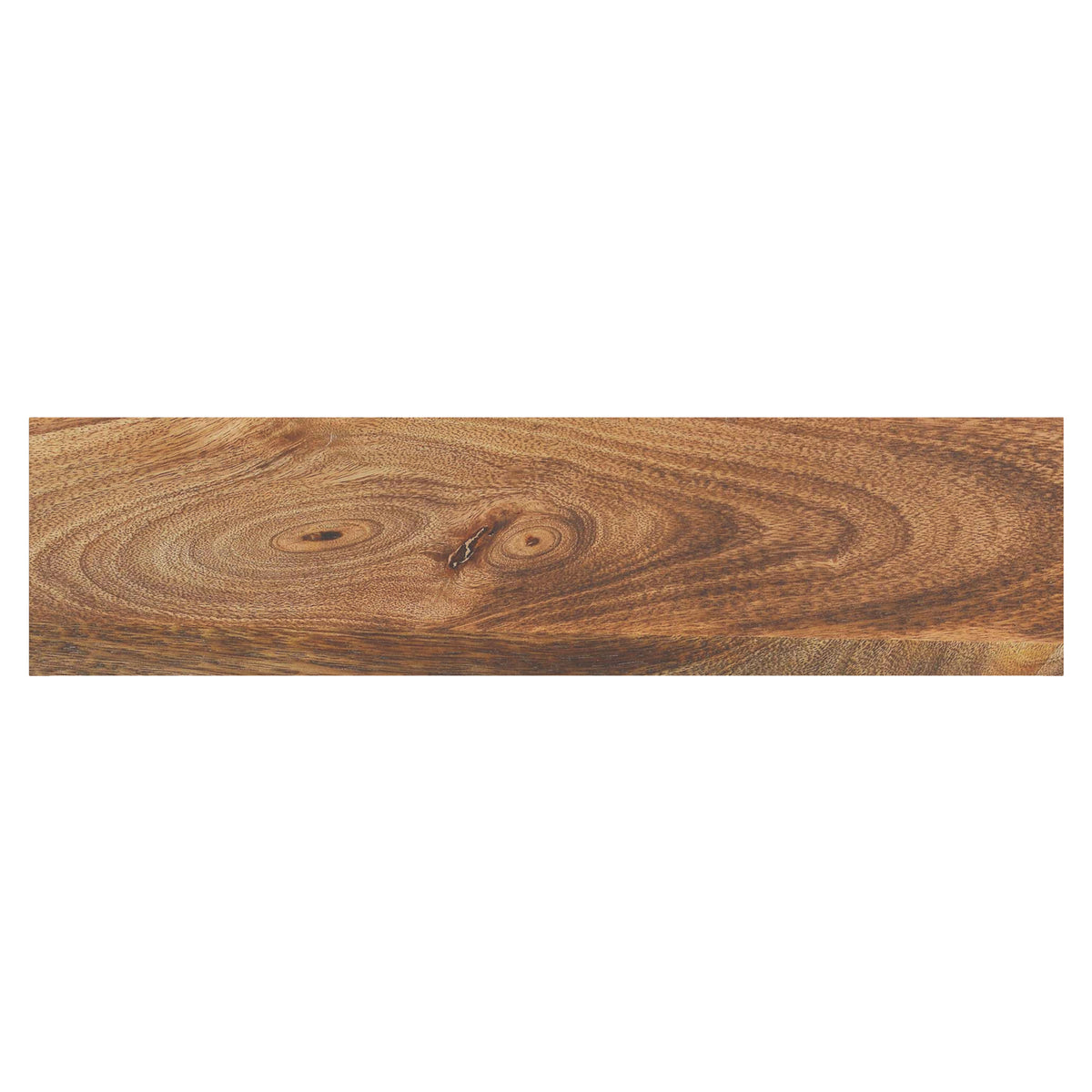 Ojas Console Table, 42″ (Natural Burnt and Black)