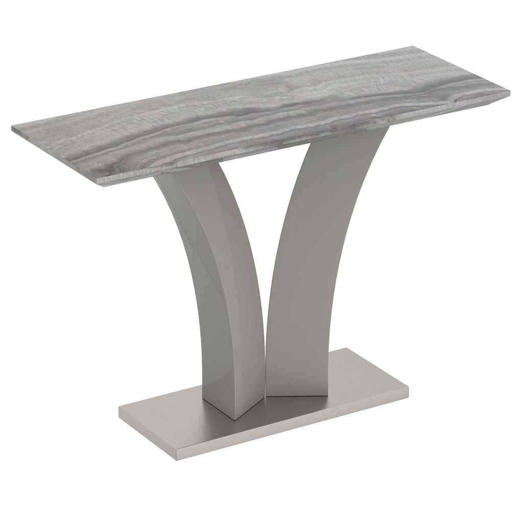 Napoli Console Table, 43.5″ (Light Grey)