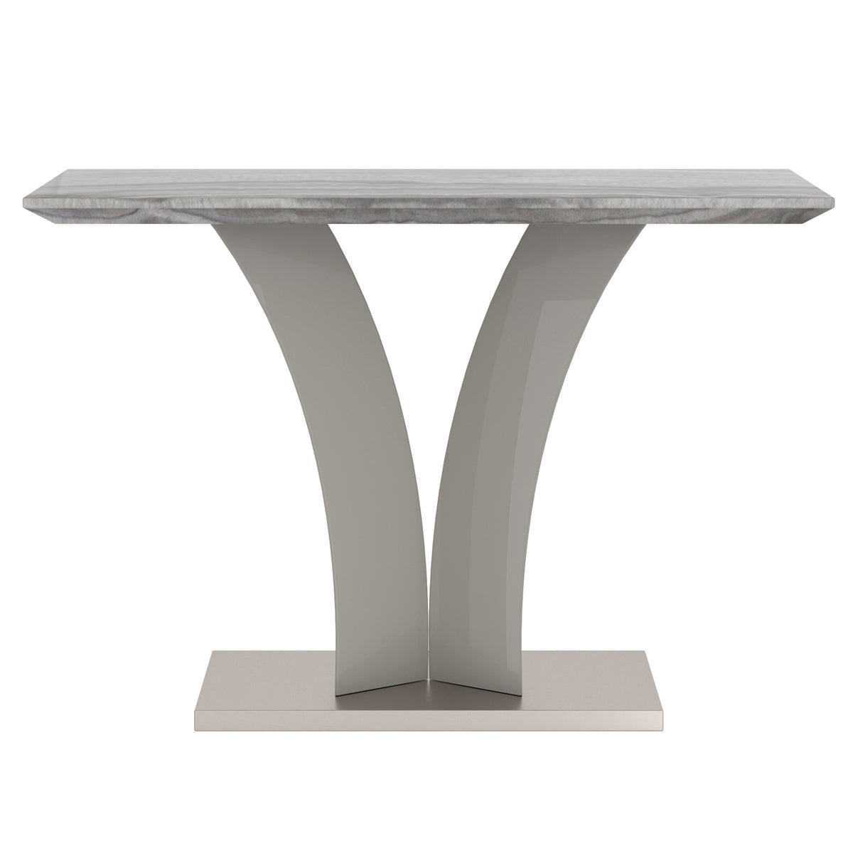 Napoli Console Table, 43.5″ (Light Grey)