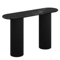 Jilsa Console Table, 50″ (Black and Black)