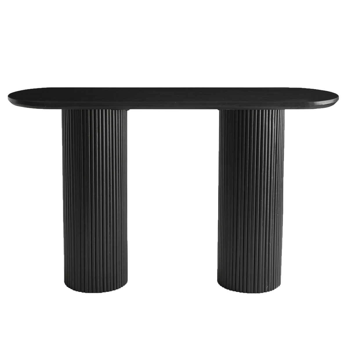 Jilsa Console Table, 50″ (Black and Black)