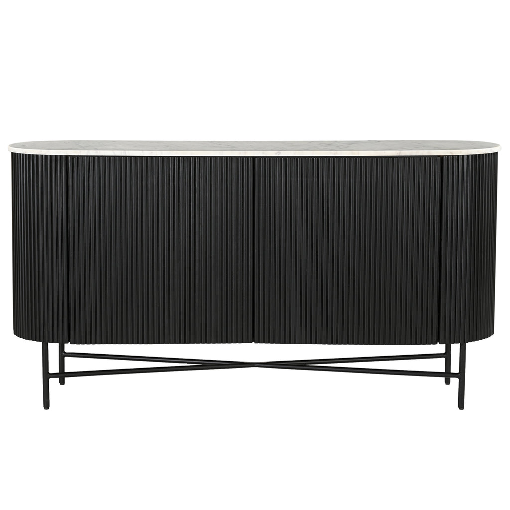 Reyna Sideboard, 57″ (Black and White)