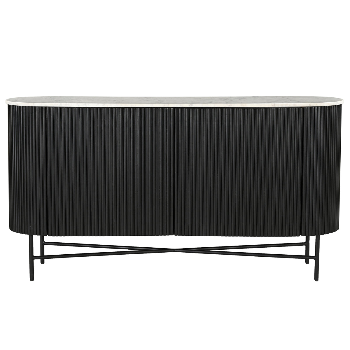 Reyna Sideboard, 57″ (Black and White)