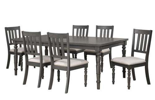 7-Piece Dining Set (Grey) - 5142-02