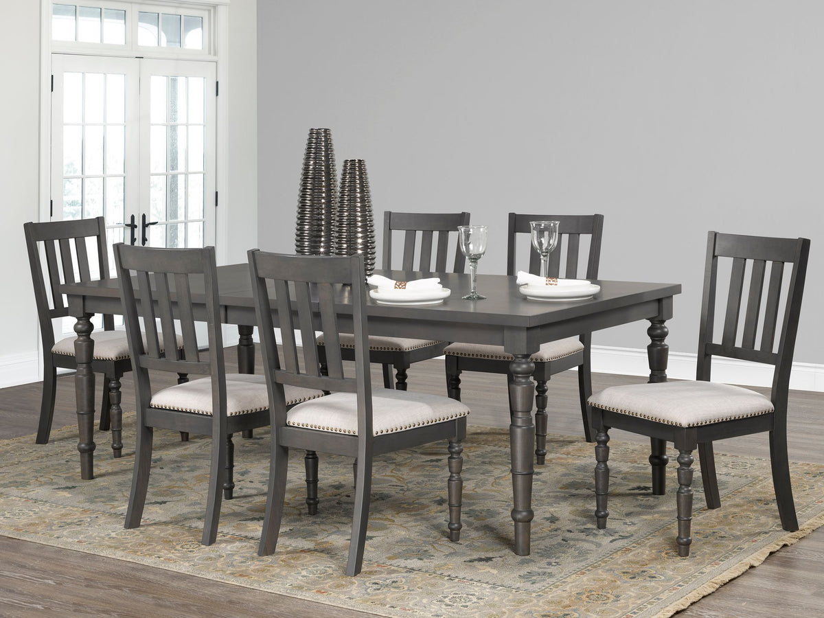 7-Piece Dining Set (Grey) - 5142-02