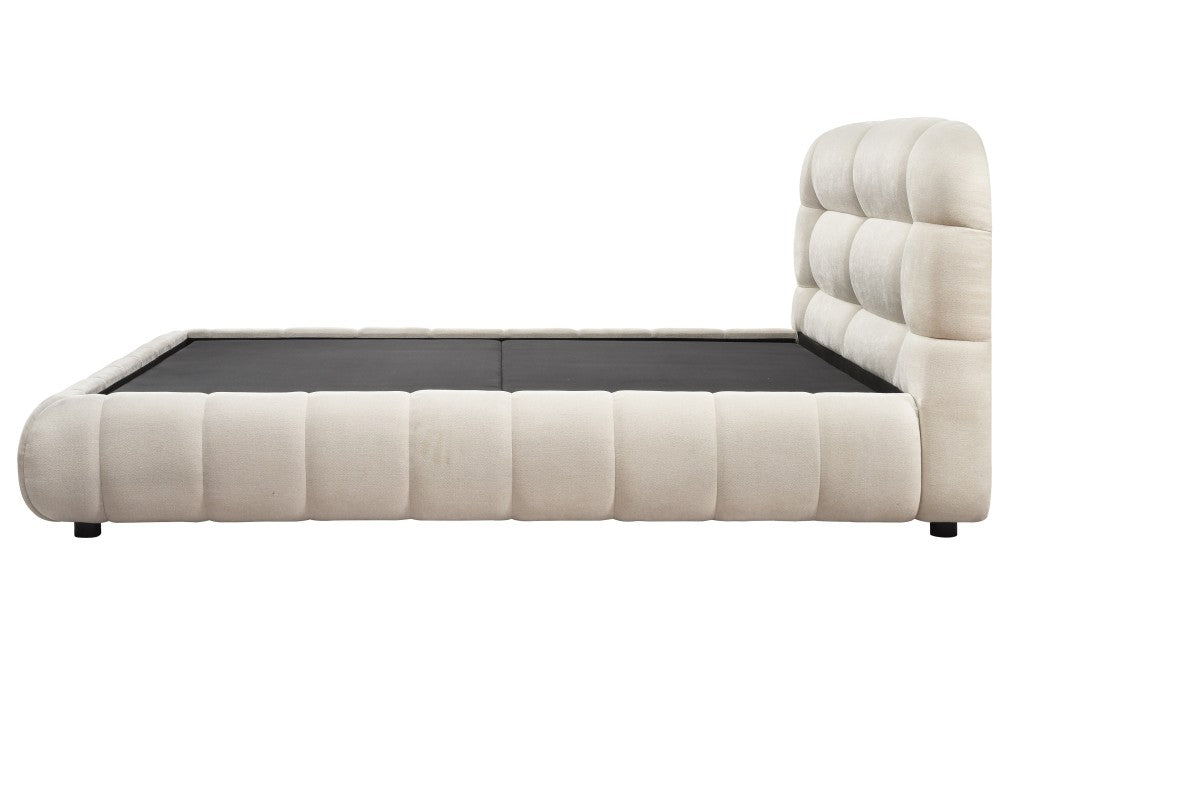 Queen Lift Bed Frame (Beige)