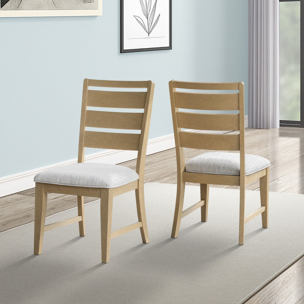 7-Piece Dining Set (Natural)