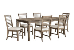 Cosette 7-Piece Dining Set (Walnut)