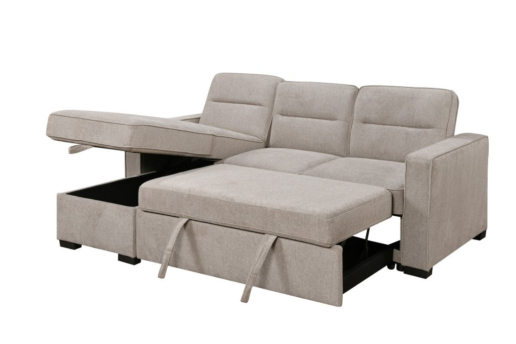 Sectional Sleeper (Taupe)