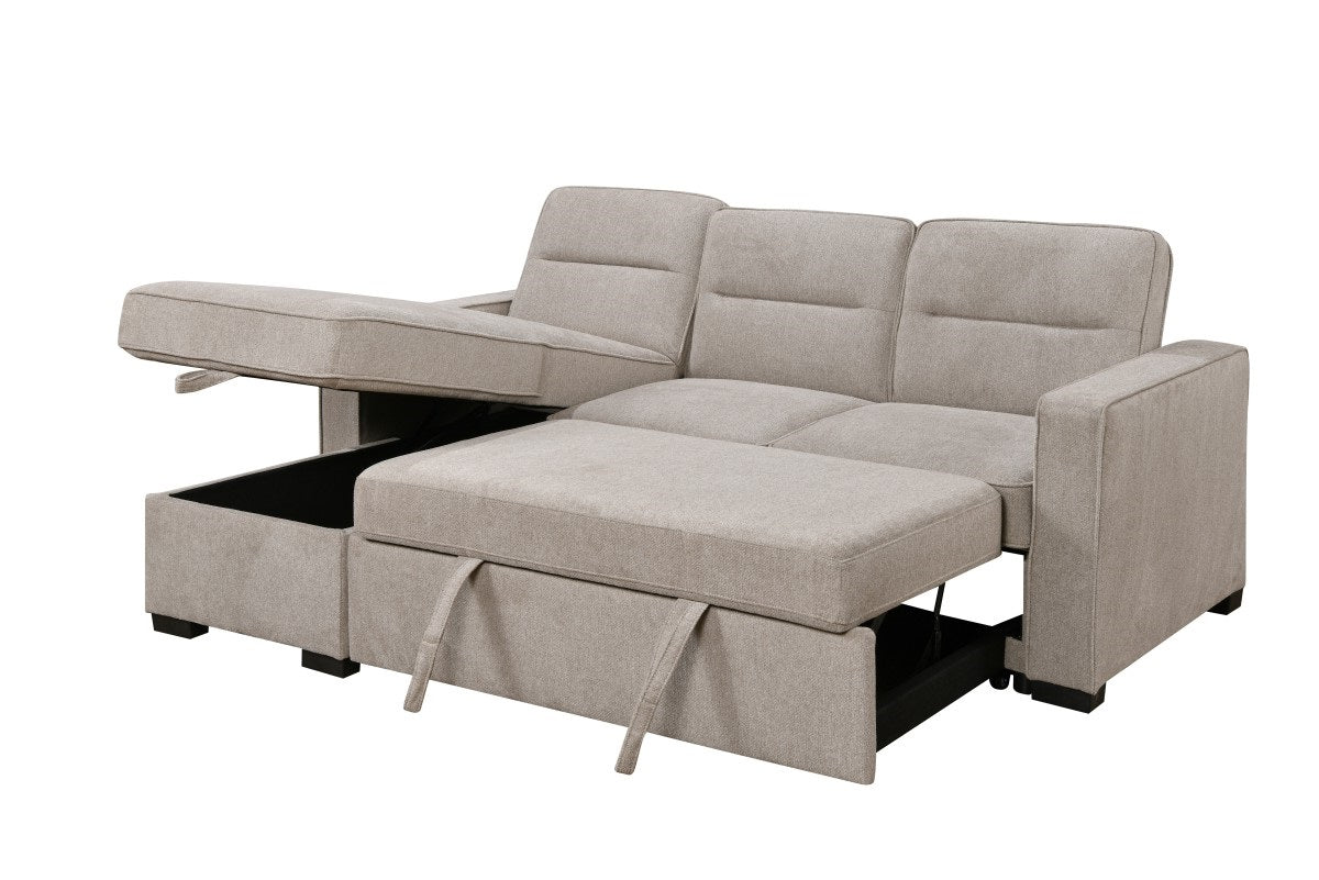 Sectional Sleeper (Taupe)