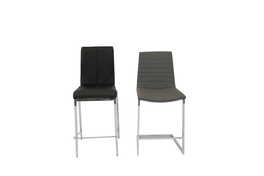 Britt Pub Chair – Silver