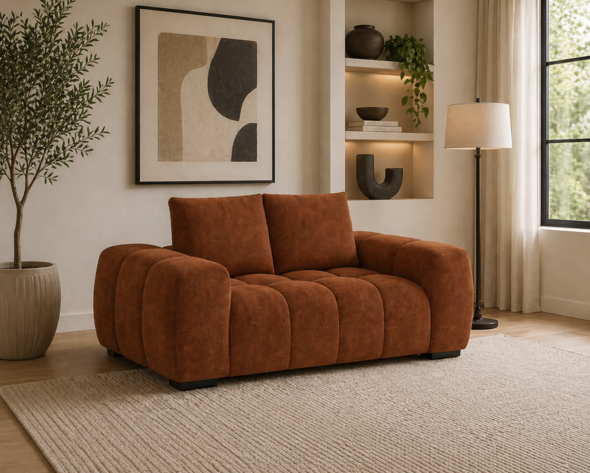 Love Seat (Rust)