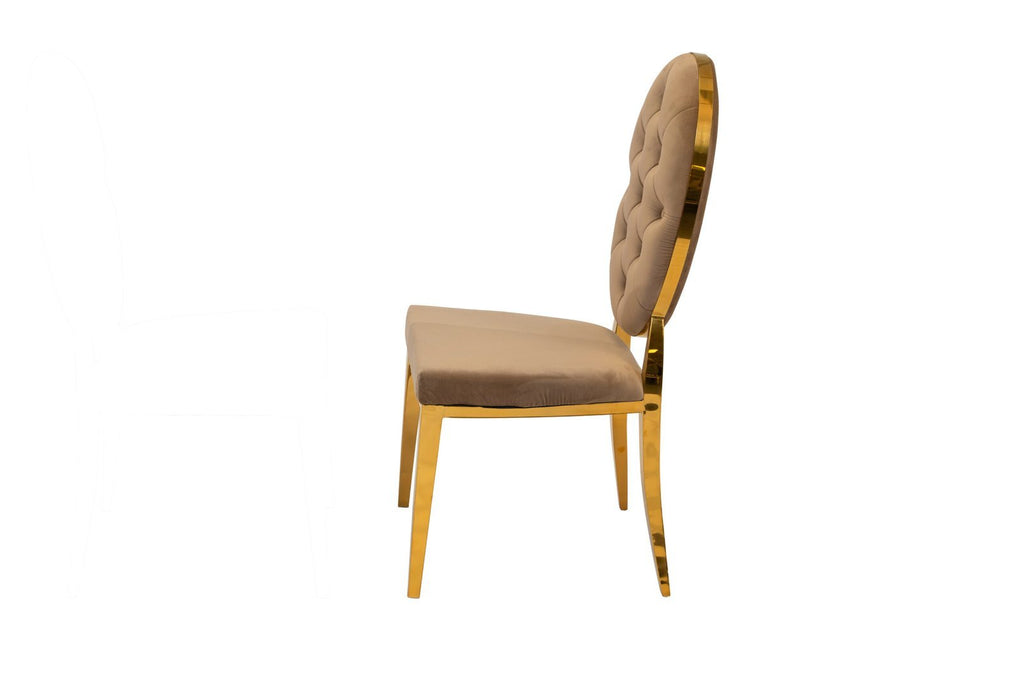 Juliet Dining Chair – Gold