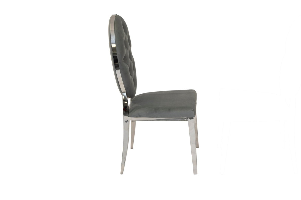Juliet Dining Chair – Silver