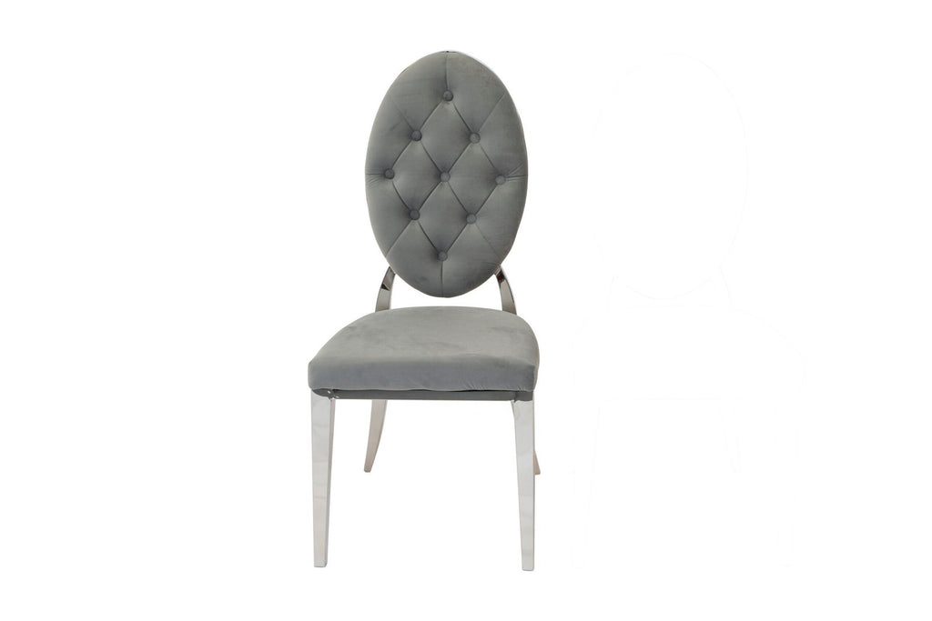 Juliet Dining Chair – Silver