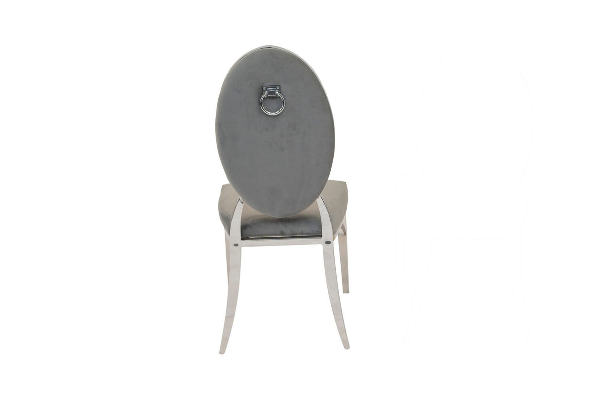 Juliet Dining Chair – Silver