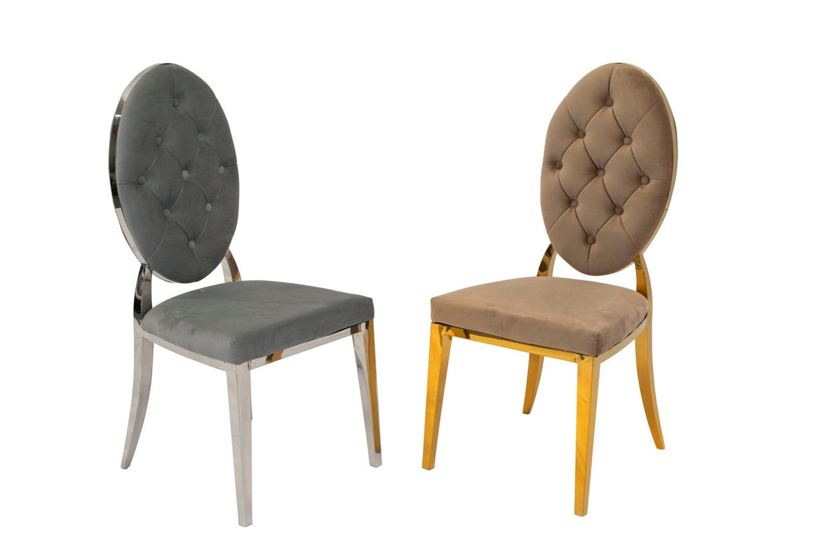 Juliet Dining Chair – Gold