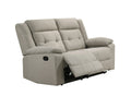 Tennessee Recliner Love Seat (Beige)