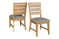 Terra Dining Chair (Oak) (Set of 2)