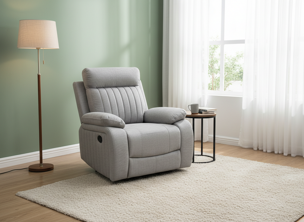 Elyse Glider/Recliner (Stone)
