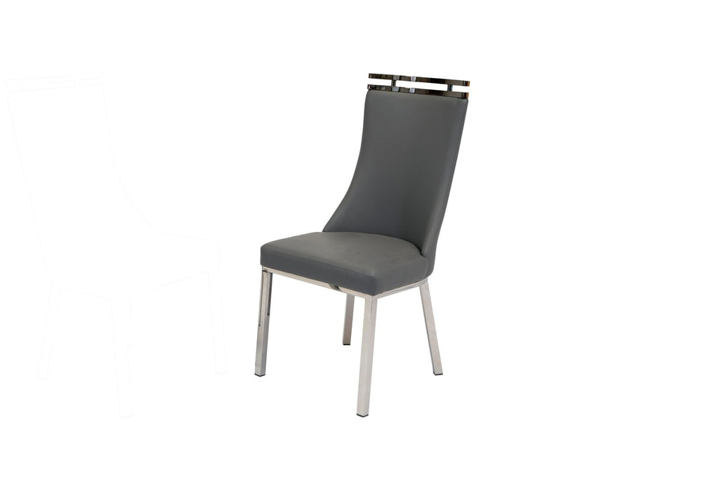 Capri Dining Chair – Black Nickel