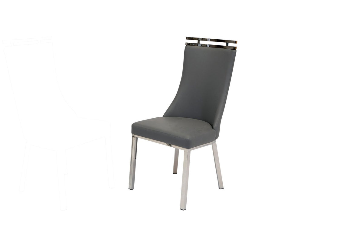 Capri Dining Chair – Black Nickel