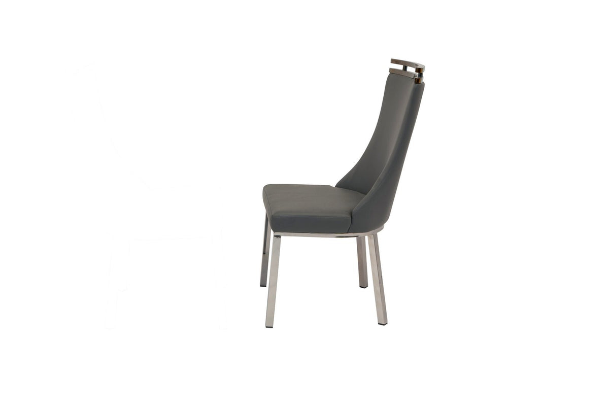 Capri Dining Chair – Black Nickel